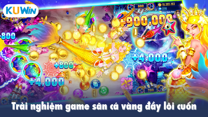 Trải nghiệm game săn cá vàng đầy lôi cuốn