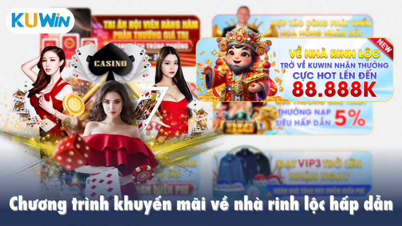 Chương trình khuyến mãi về nhà rinh lộc hấp dẫn