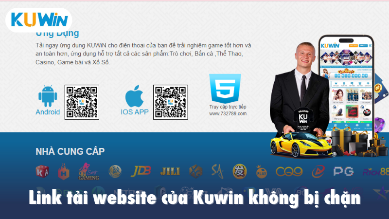Link tải website của Kuwin không bị chặn