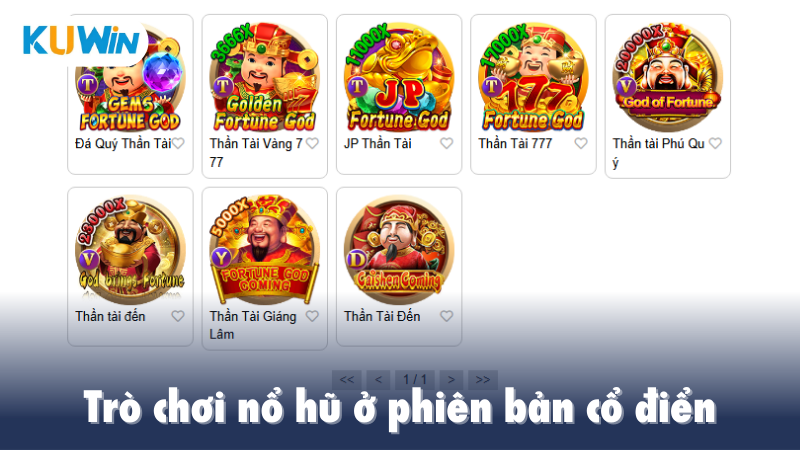 Sơ lược về slot game nổ hũ Thần Tài